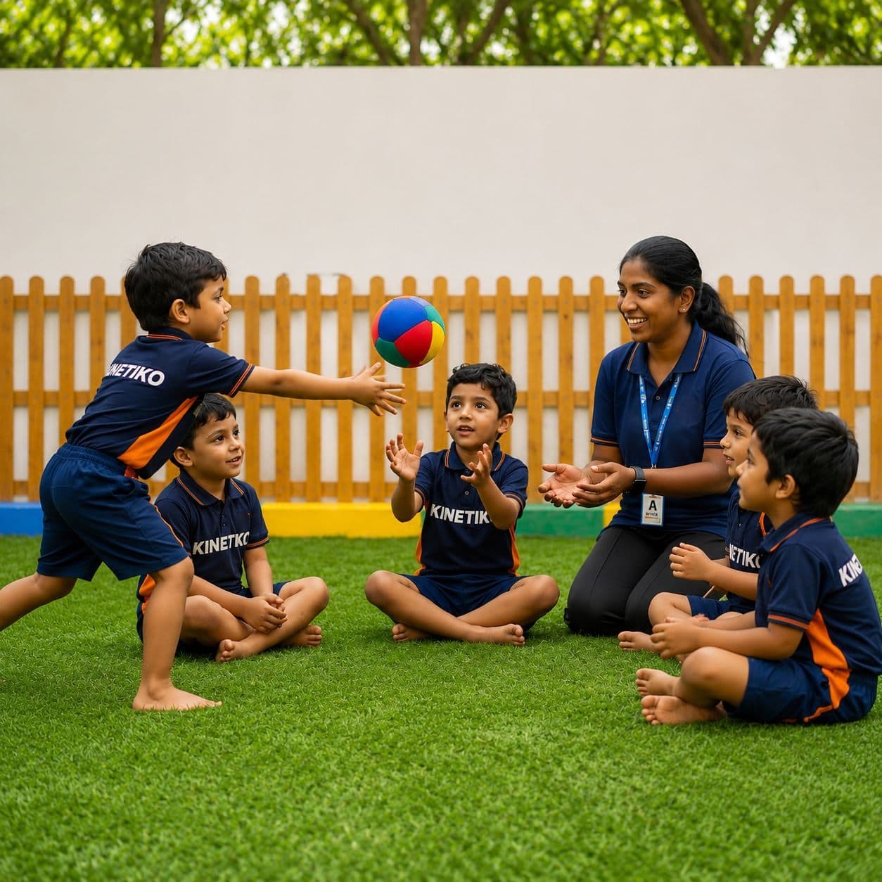 Throwing & catching at Kinetiko